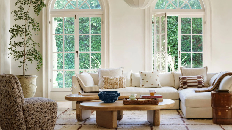 Room full of Anthropology furniture