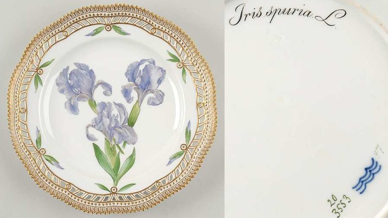 Royal Copenhagen Flora Danica dinner plate