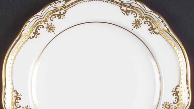 Stafford White by Spode salad plate