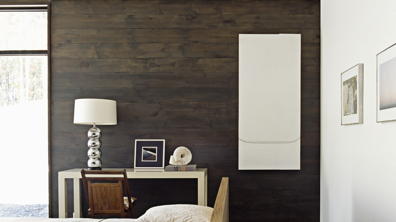 Wall art displayed in a store