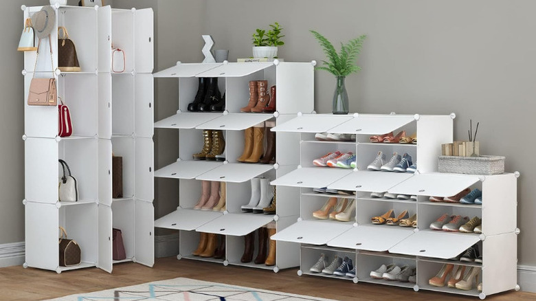 Homidec's Shoe Storage Cabinets in various configurations