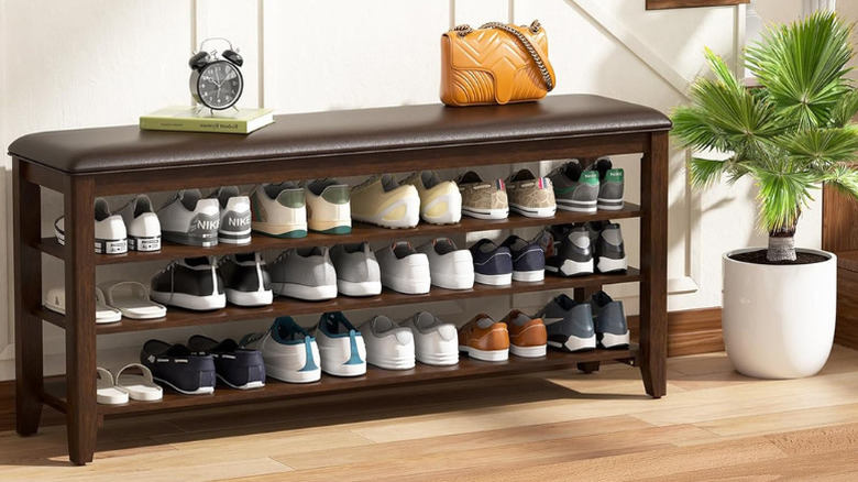 Taitiy's Shoe Rack Bench