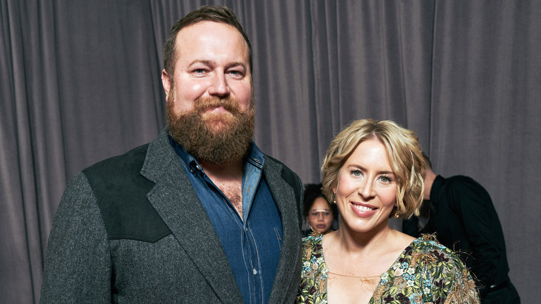 Ben and Erin Napier at an event