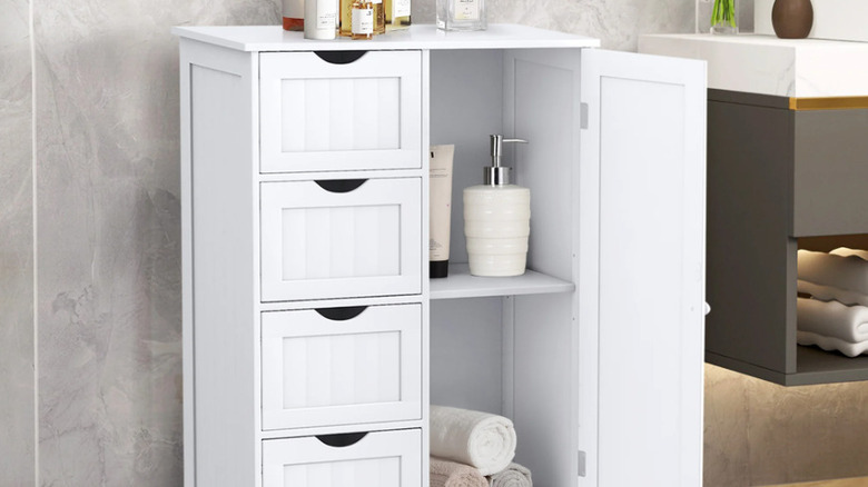 Costway wooden storage cabinet