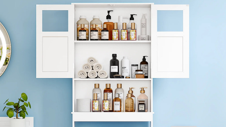 Ktaxton over the toilet cabinet