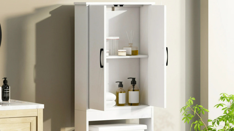 Mainstays Ardent over the toilet storage cabinet