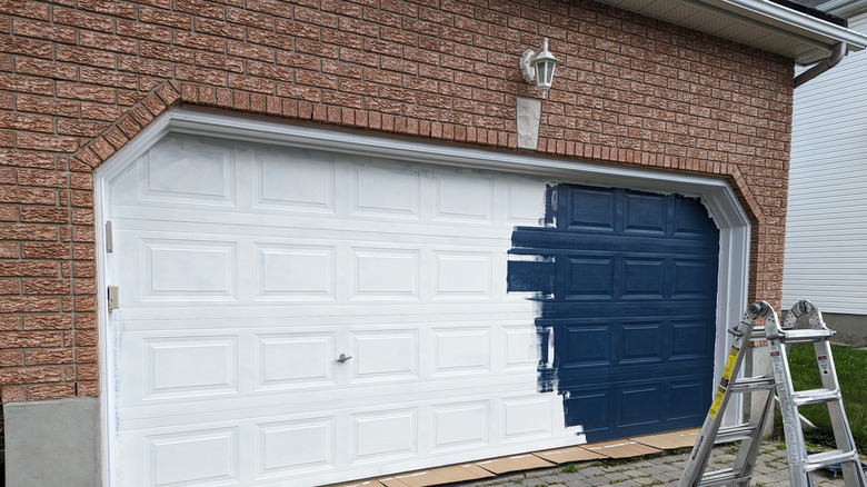 painting home garage door