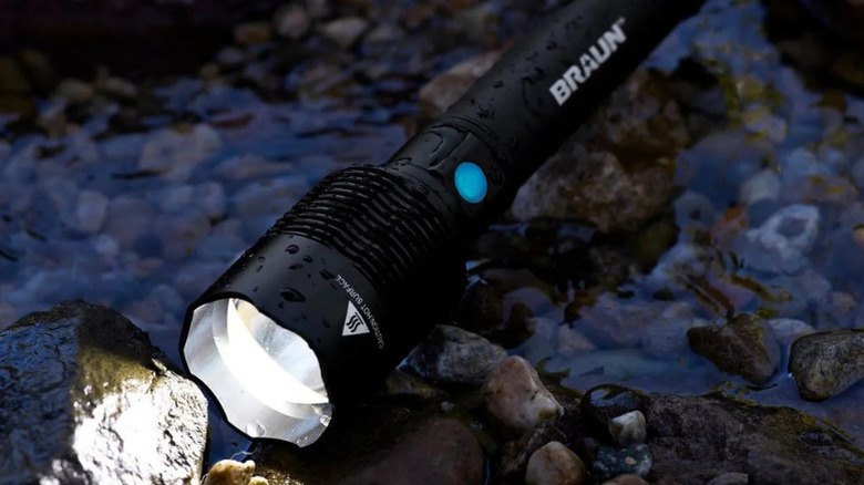 Braun's new 13,000 Lumen flashlight
