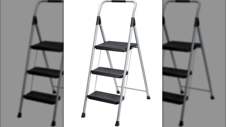 Franklin's 3-Step Steel Folding Step Stool