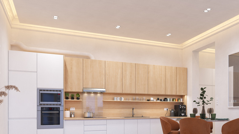 Recessed kitchen lighting