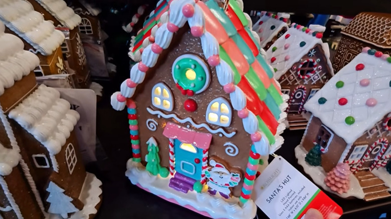 Ceramic gingerbread house at Kohl's