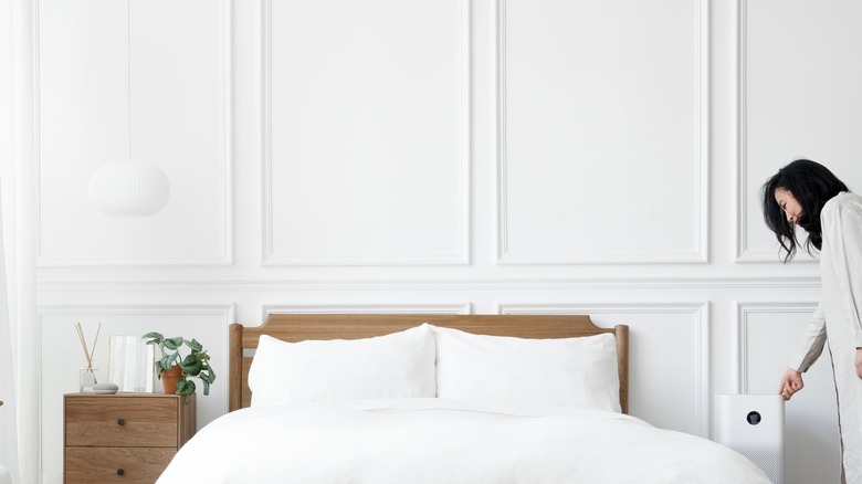 paneled walls