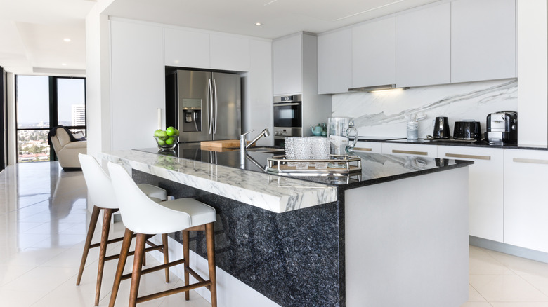 White kitchen