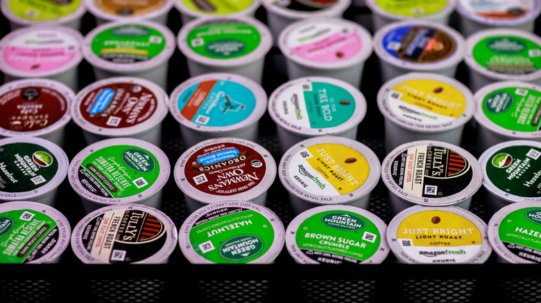 Single serving coffee k-cups
