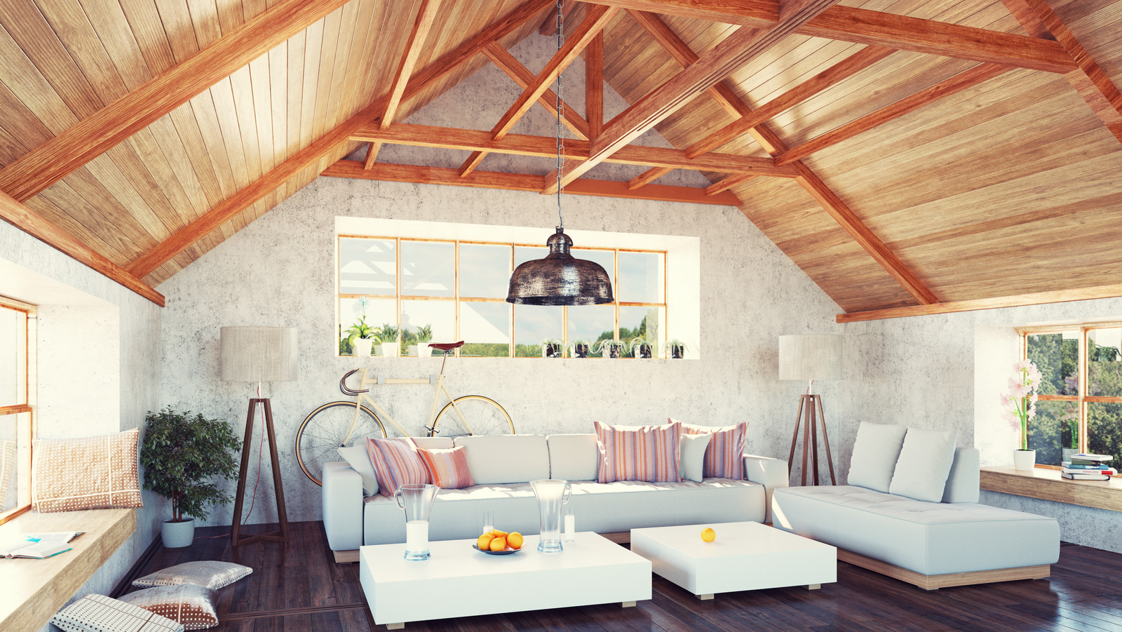 15 Creative Ways To Use Wood To Transform Your Ceiling - House Digest