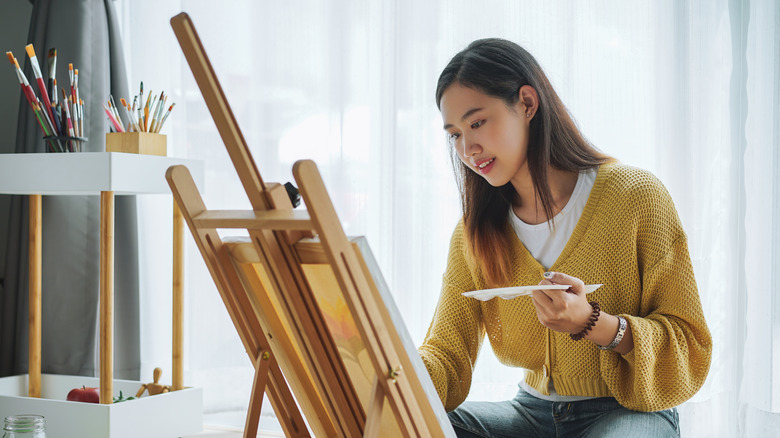 artist painting