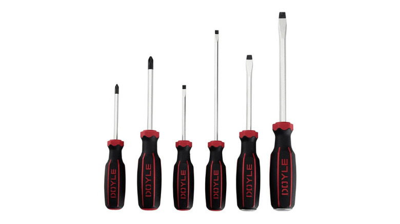 A six-piece set of screwdrivers made by Doyle