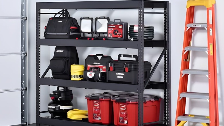 Husky 4-Shelf Shelving Unit