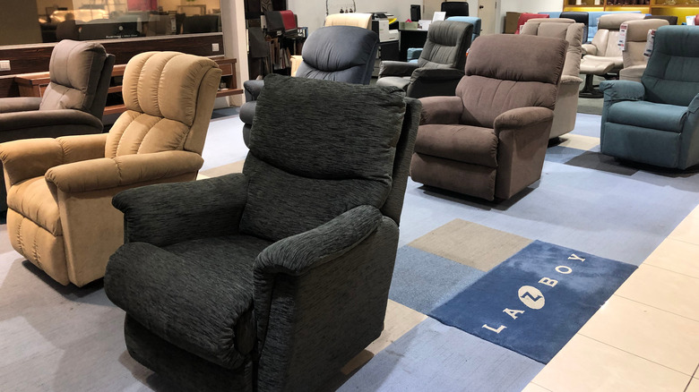 Lazyboy recliners in store