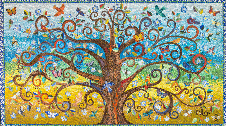 mosaic tree of life