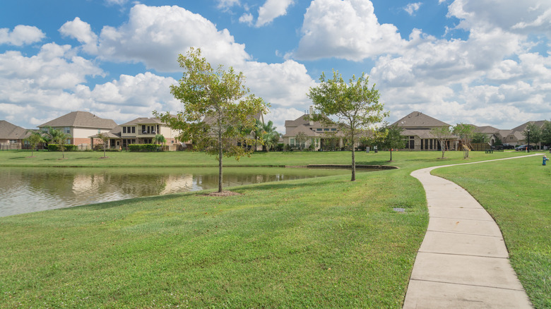 Green trail in Pearland, Texas