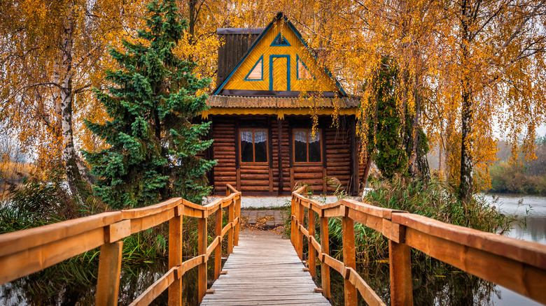 tiny fishing home