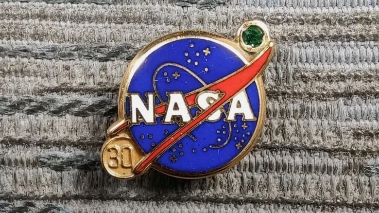 Vintage NASA employee award pin
