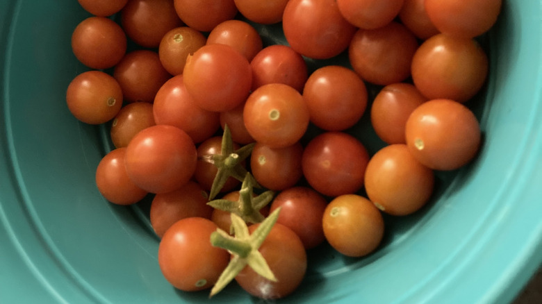 'Sweet 100' cherry tomatoes in a bowl