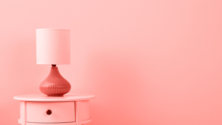 pink lamp
