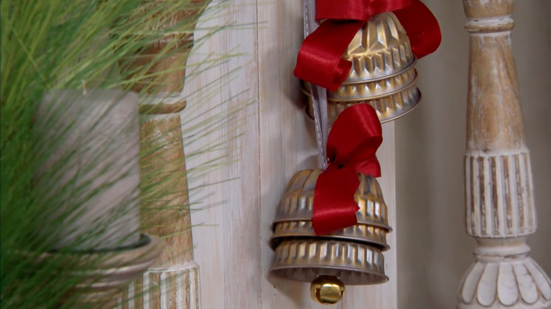 Christmas bells using bundt pans
