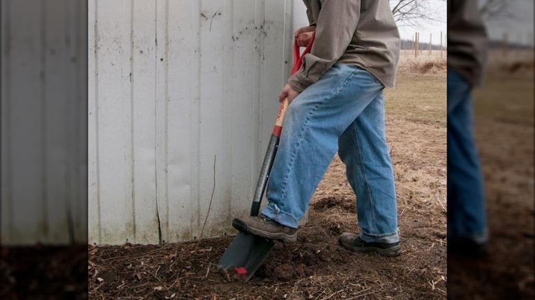 Razor-Back 25.75 in. Wood Handle Super Socket Digging Shovel