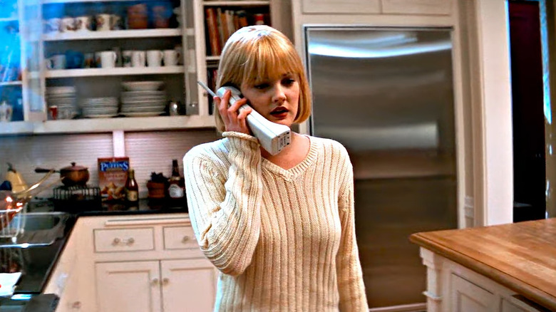 Drew Barrymore as Casey Becker in the opening of Scream (1996)