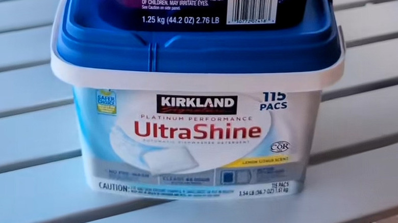 Kirklands dish pods from Costco.