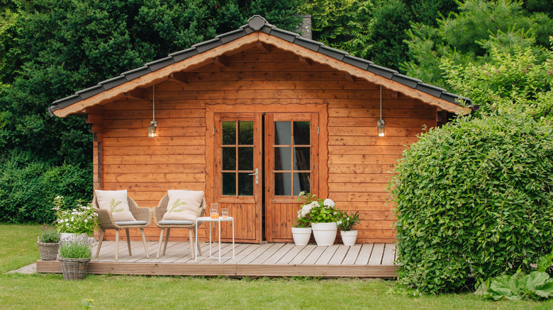 modern shed