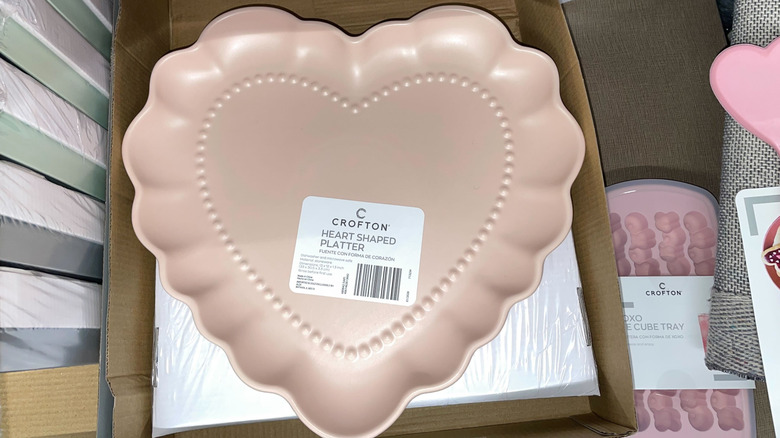 The Croton Heart Shaped Platter from Aldi