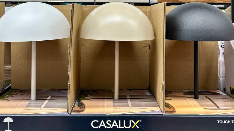 Rechargeable mushroom lamps