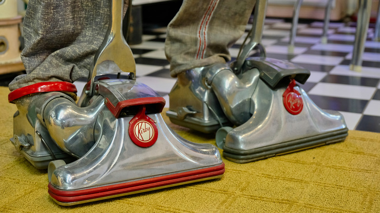 Vintage Kirby vacuums