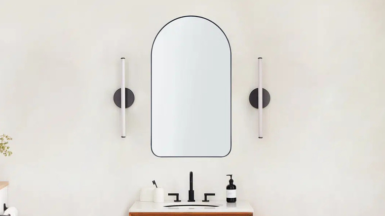 Ebern Designs Arched Framed Medicine Cabinet
