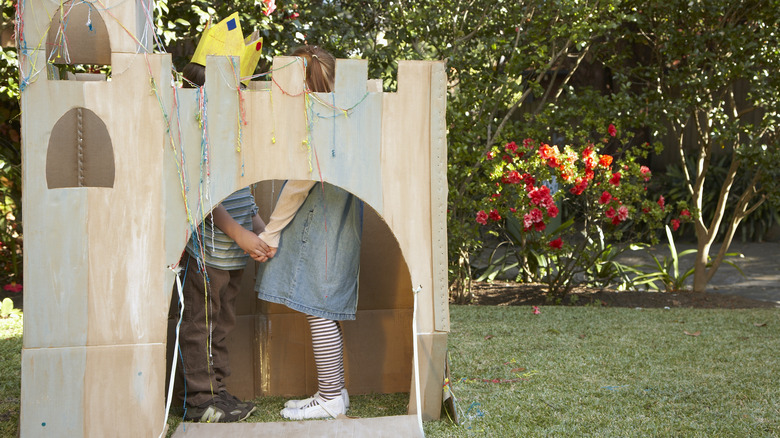 Cardboard castle 