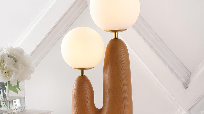 Jonathan Y lamp with white background