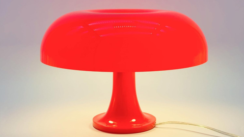 Lotus Atelier Red Mushroom Lamp