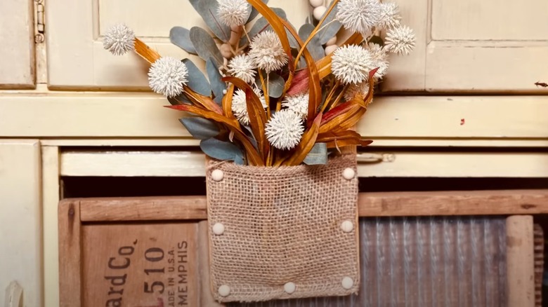 DIY Dollar Tree pocket organizer