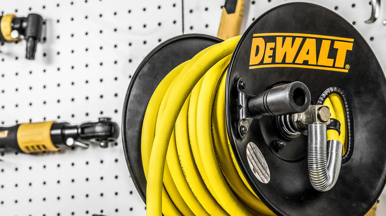 DeWalt 50-foot manual hose reel