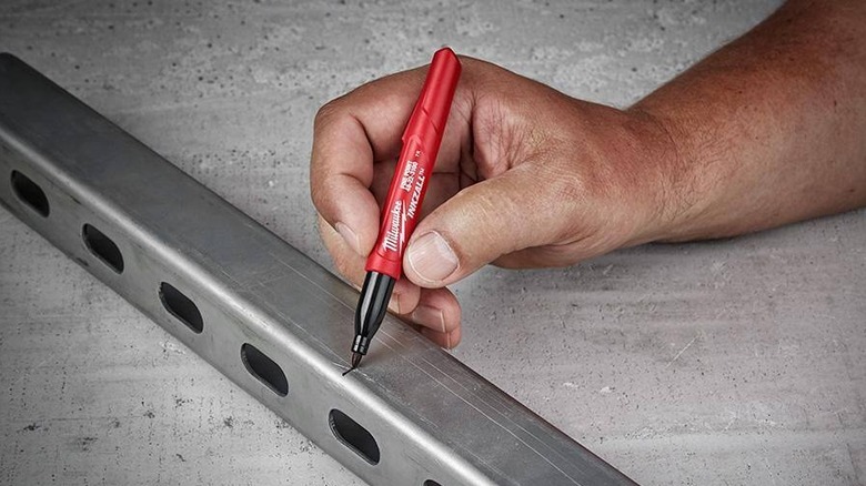 Milwaukee Inkzall multi-colored fine-point permanent markers