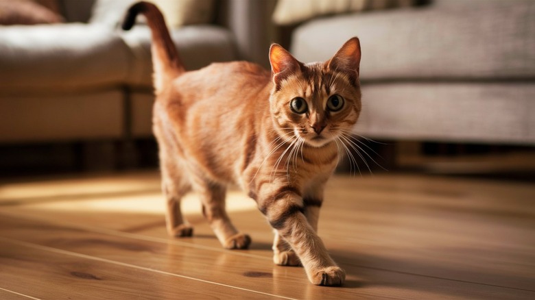 Cat in home