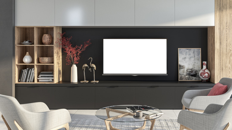 Decorating TV unit