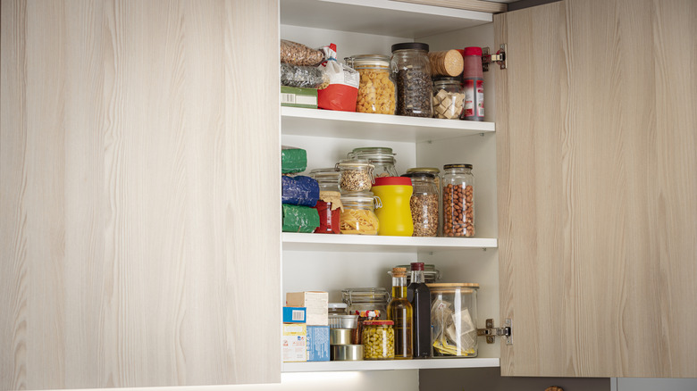 Organized pantry