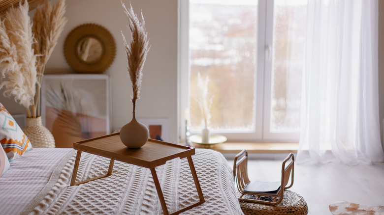 relaxed boho bedroom