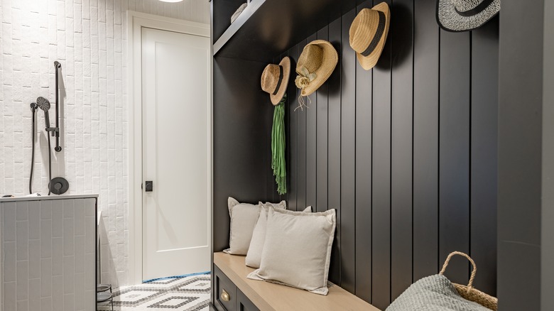 mudroom garage
