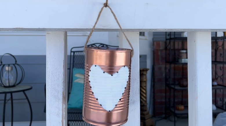 tin can lantern